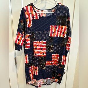 LuLaRoe Multicolor Starry Dress